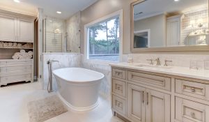 Custom bathroom remodeling Folsom CA with modern luxury design and spa-style features