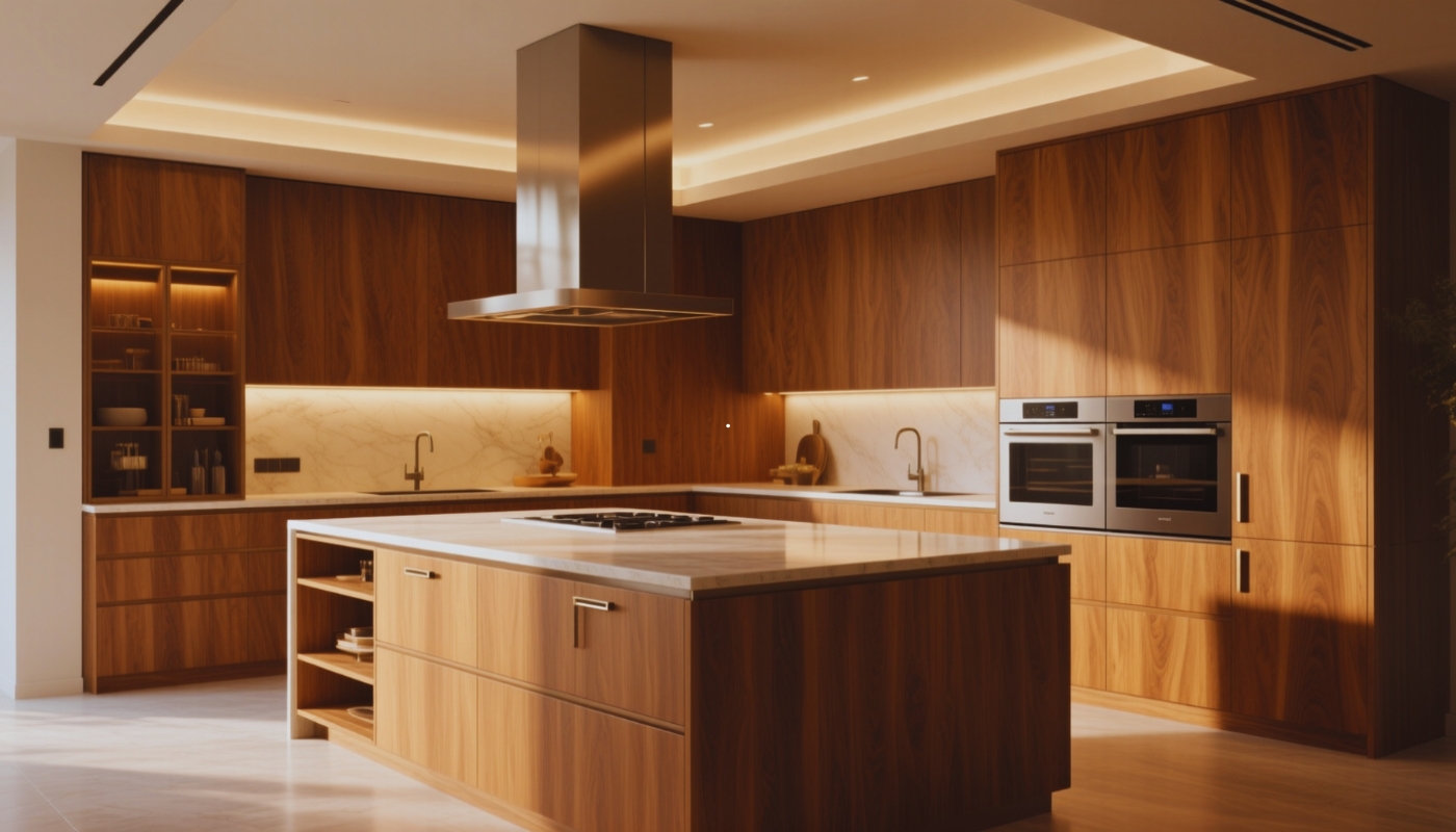 Modern Kitchen Remodel Lincoln CA | Remodel California Modern kitchen remodel in Lincoln, California featuring custom cabinets, quartz countertops, and energy-efficient lighting by Remodel California.